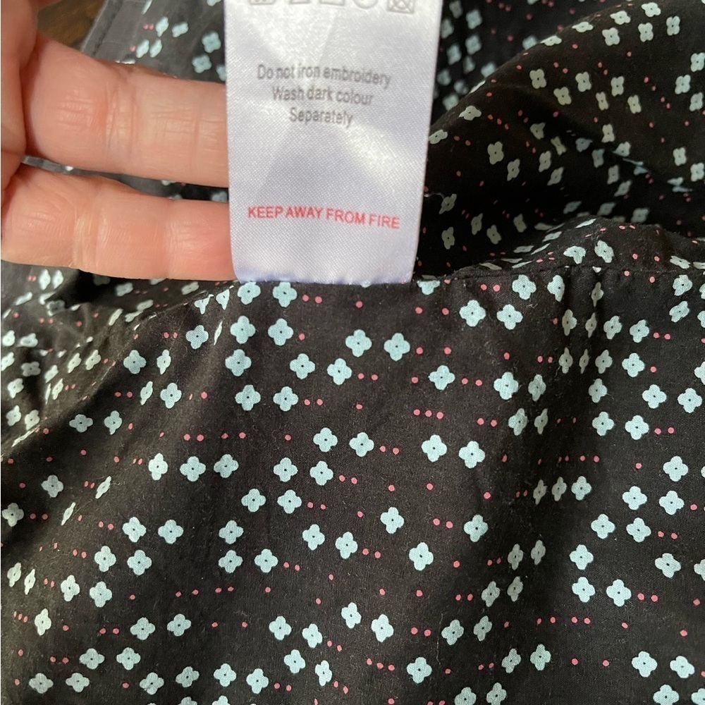 Ben Sherman Women’s Black Cotton Jacket Size Medium - Picture 8 of 8